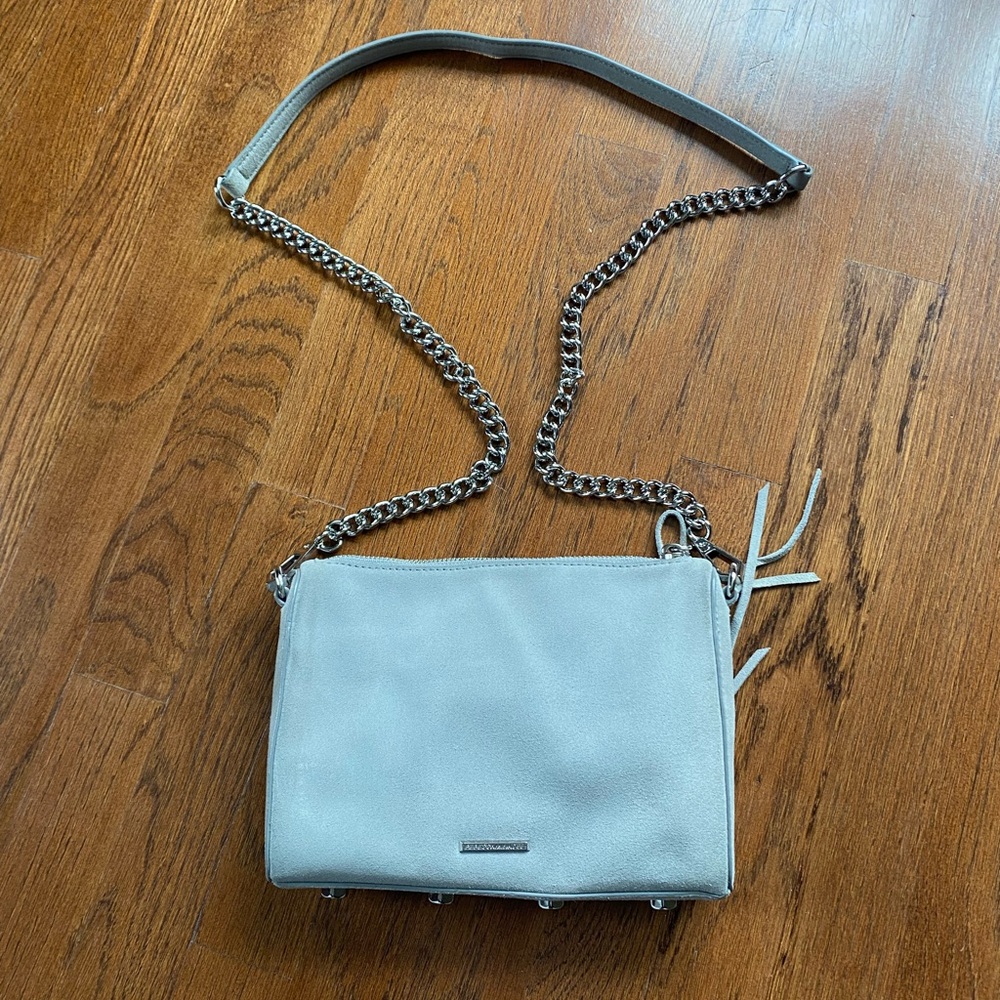 Rebecca Minkoff Light Gray Crossbody Bag